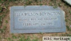 Ella Wilson Curry Boyington