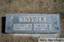 Gladys M Snyder