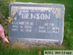 Elizabeth Ellen Orton Benson