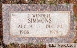 J Wendell Simmons