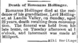 Romanus C Hollinger