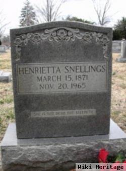 Henrietta Snellings