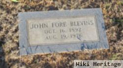 John Fore Blevins