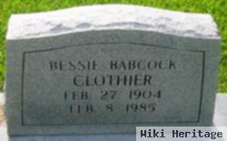 Bessie Babcock Clothier