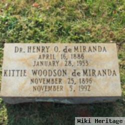 Dr Henry O. De Miranda