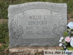Willie L Lunsford