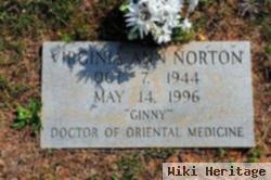 Dr Virginia Ann "ginny" Norton