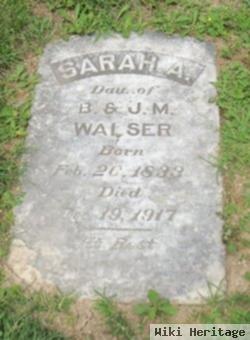 Sarah A. Walser