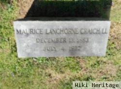 Maurice Langhorne Craighill, Sr