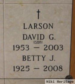 Betty J Larson