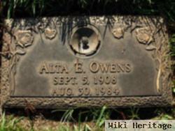 Alta Elizabeth Mcclanahan Owens