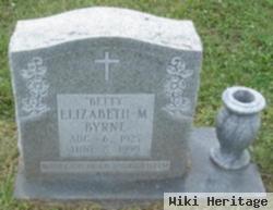 Elizabeth M. "betty" Byrne