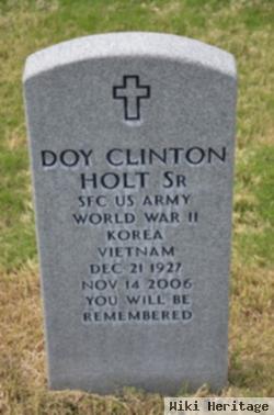 Doy Clinton Holt, Sr