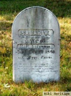 Sarah W Gilmon