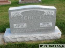 Henry W Schutte