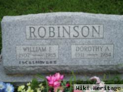 William F Robinson, Sr