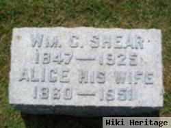 William C Shear