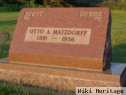 Otto A Matzdorff