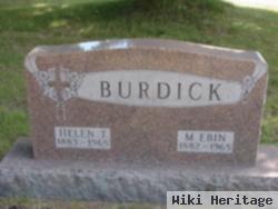 Helen T Burdick