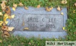 Jane C Lee