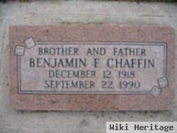 Benjamin F Chaffin