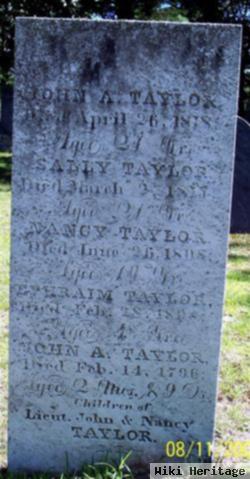 John A Taylor