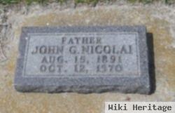 John G. Nicolai