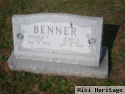 Donald F. "don" Benner