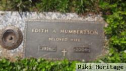 Edith A Humbertson