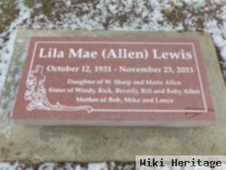 Lila Mae Allen Lewis