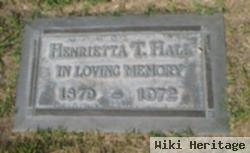 Henrietta T Hall