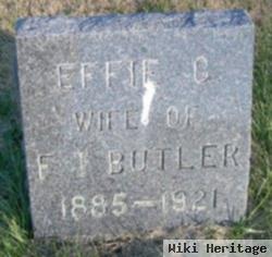 Edith Gertrude "effie" Kennedy Butler