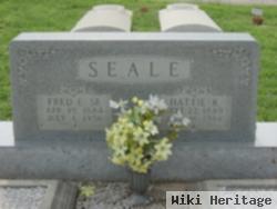 Fred E Seale, Sr