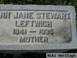 Ann Jane Stewart Leftwich