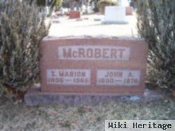 John A Mcrobert