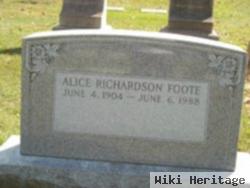 Alice Richardson Foote