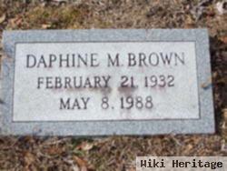 Daphine M Brown