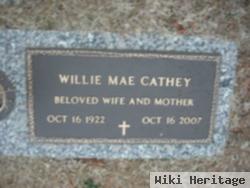 Willie Mae Mebane Cathey