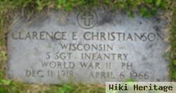 Clarence E Christianson