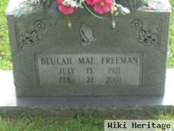 Beulah Mae Cook Freeman