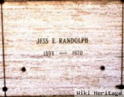 Jess E Randolph