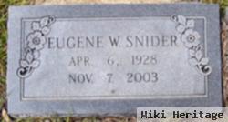 Eugene W Snider