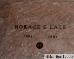 Horace E. Lake