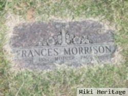 Frances Morrison