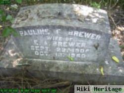 Pauline F. Brewer