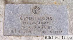 Clyde E Cox