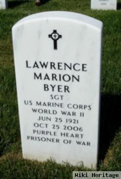 Sgt Lawrence Marion Byer