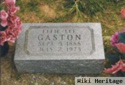 Effie Lee Savage Gaston