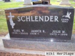 Julie M Schlender