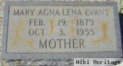 Mary Agna Lena Phillips Evans